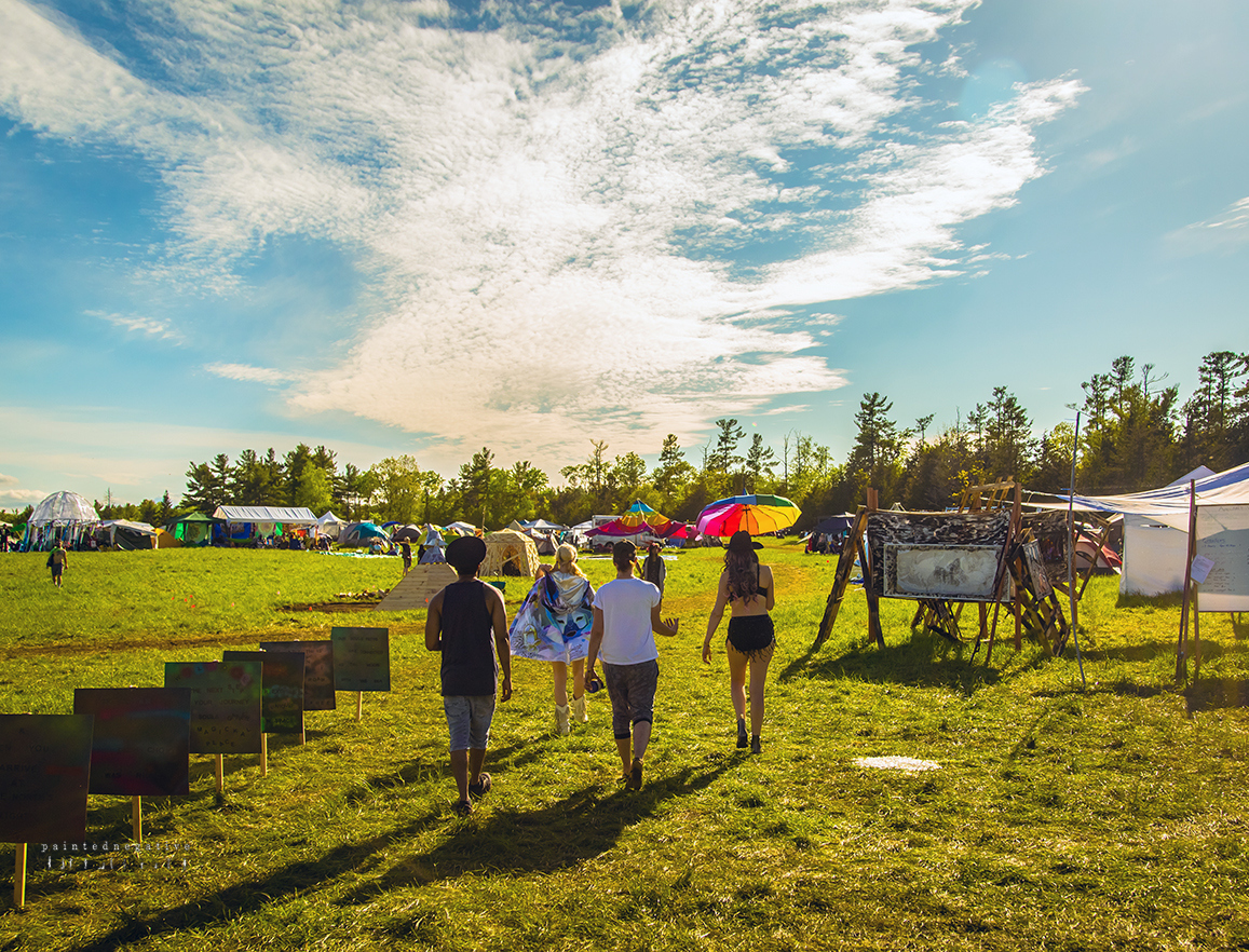 Day time at Hyperborea 2018 // Photo Credit Painted Negative